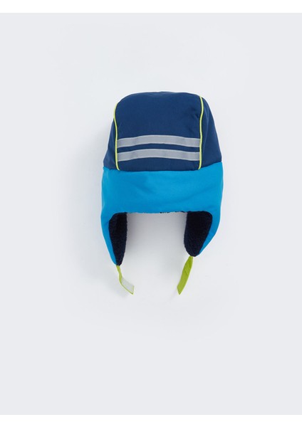 Yeni Sezon Nakışlı Polar Erkek Çocuk Kar Şapkası modelleri