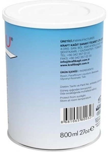 Doğal Sir Ağda Konserve 800ML, Bakım ve Temizlik Için Ideal Ürün modelleri