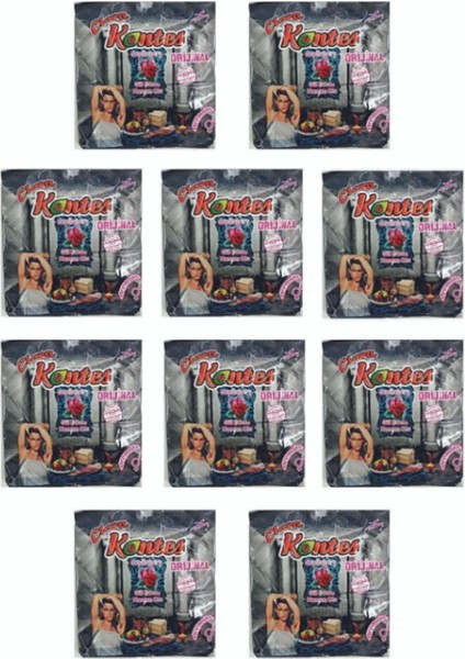 Gül Kokulu Tüy Dökücü Kontes, Hamam Otu Tozu, Zırnık Otu, 10'lu Paket