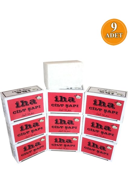 Doğal 9 Adet Cilt Şapı, Terleme ve Kanama Durdurucu, Sıkılaştırıcı Taş