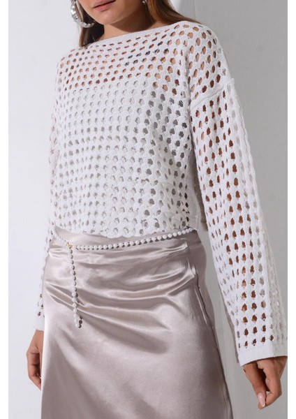 Pınkmark Kadın Gold Inci Zincir Kemer PMKM25634