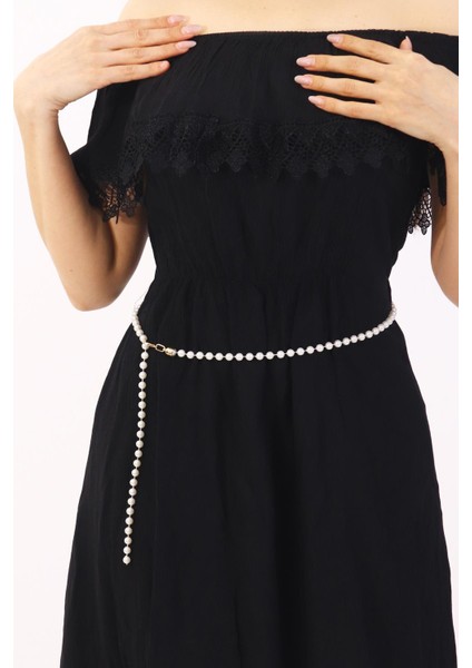 Pınkmark Kadın Gold Inci Zincir Kemer PMKM25634