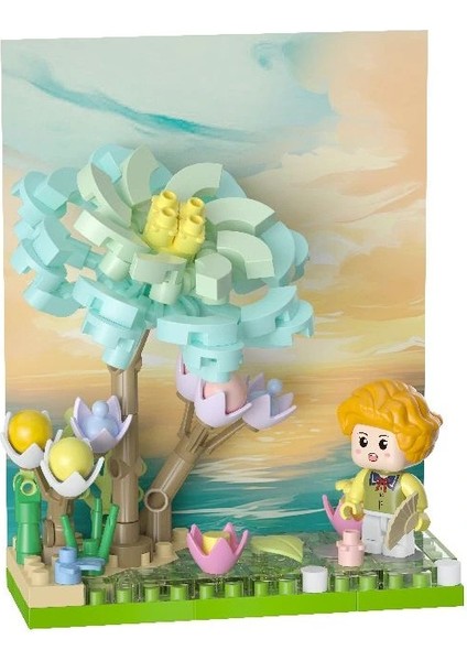 Çiçek ve Figür Serisi 3D Puzzle - 1 Adet fiyatları