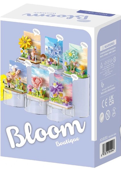 Çiçek ve Figür Serisi 3D Puzzle - 1 Adet indirimleri
