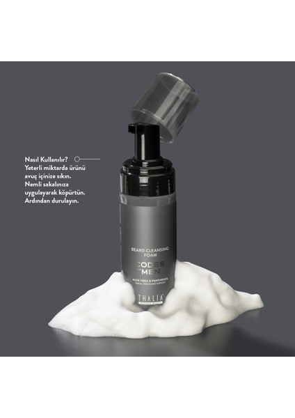 Yumuşak ve Ferah Sakal Temizleme Köpüğü 150ML modelleri