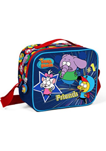 Kral Şakir İki Bölmeli Lacivert Erkek Çocuk Sırt Çantası 38x30x18 cm fırsatları