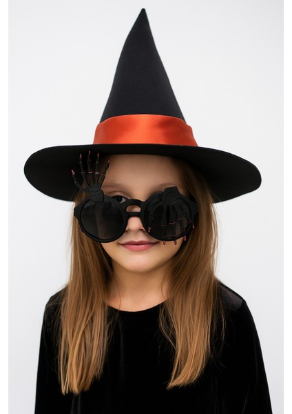 Parti Gözlükleri İSKELET TEMALI PARMAKLI SİYAH modelleri