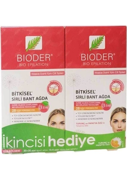 Yüz Için Sirli Bant Seti, Pratik ve Güzel Sonuçlar, 1+1 Fırsatı