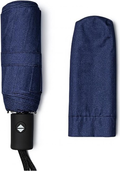 Mavi Kılıflı Otomatik Kompakt Şemsiye