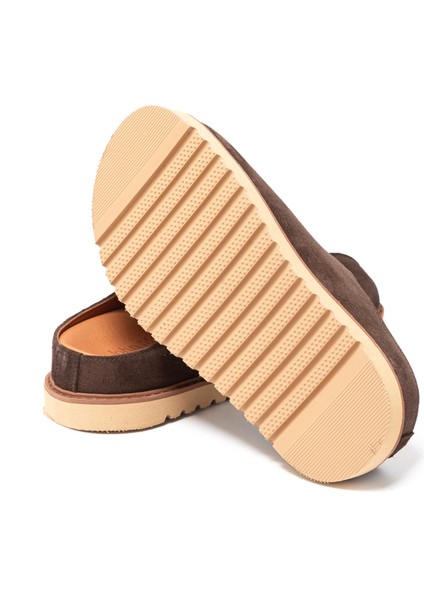 Kadın Terlik RC-26Y-180-7143 John May Kahve Süet indirimleri