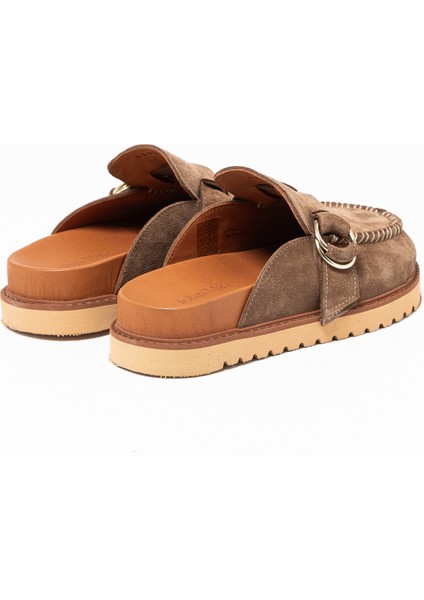 Kadın Terlik RC-26Y-180-59084 John May Tütün Süet S10 fırsatları