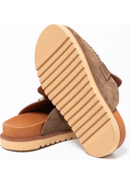 Kadın Terlik RC-26Y-180-59084 John May Tütün Süet S10 indirimleri