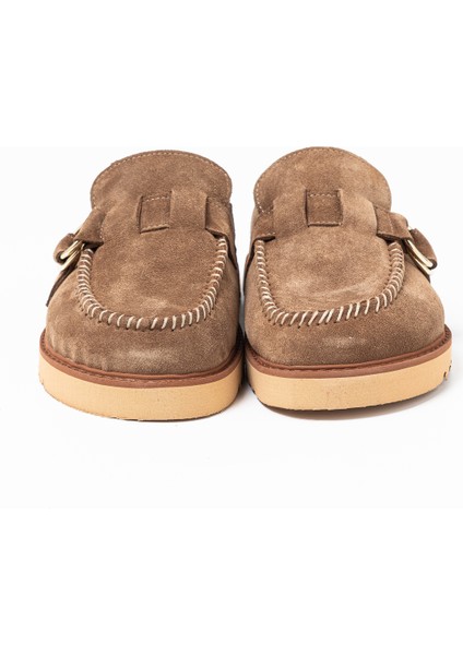 Kadın Terlik RC-26Y-180-59084 John May Tütün Süet S10