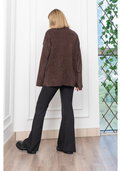 Dik Yaka Sakal Yün Uzun Kazak 24134 modelleri