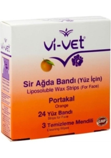 Yüz Için 24 Adet Doğal Ağda Bantı, Pürüzsüz ve Rahat Kullanım Sağlar