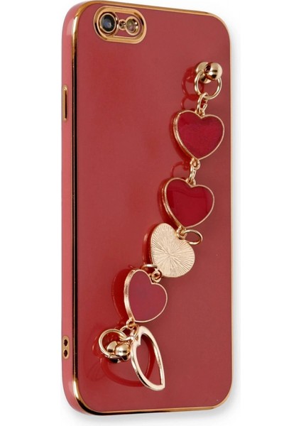 iPhone 6 Kılıf Esila Silikon - Kırmızı