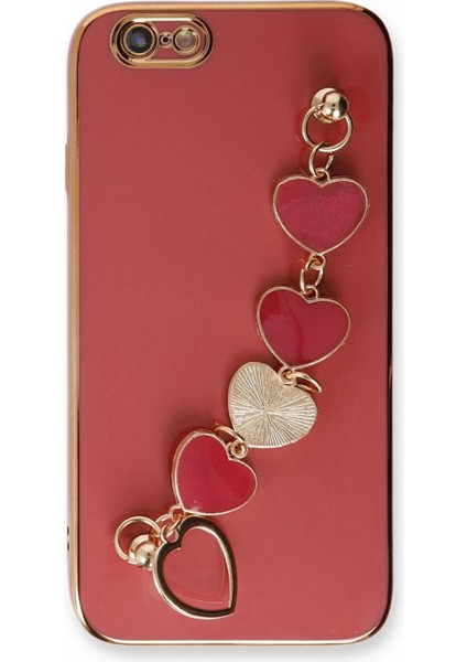 iPhone 6 Kılıf Esila Silikon - Kırmızı fiyatları