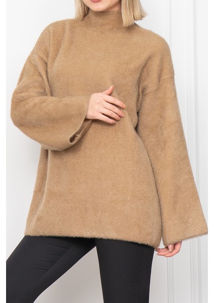 Dik Yaka Sakal Yün Uzun Kazak 24134 modelleri