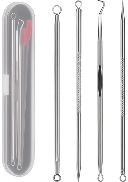 4'lü Paslanmaz Çelik Siyah Nokta Temizleme Seti Kutulu indirimleri