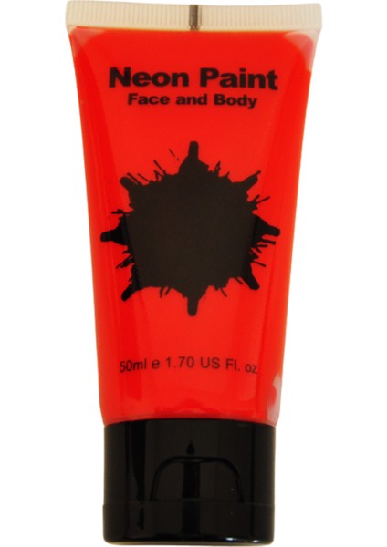 Halloween Cadılar Bayr Kırmızı Yüz Boyası Tüp 50ML modelleri