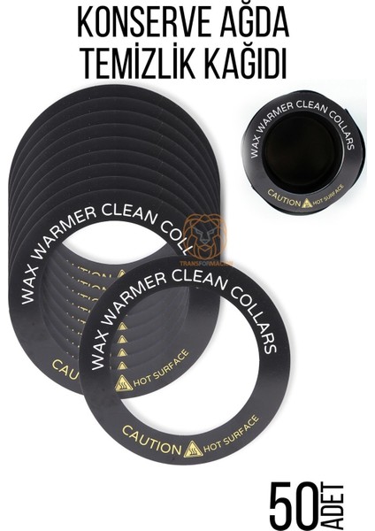 Ağda Koruyucu Karton Temizlik Kağıdı 50 Adet, Pratik ve Temiz Kullanım