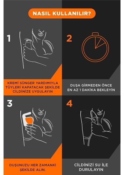 Tüy Dökücü Krem Erkekler Için, Tüm Cilt Tipleri, 100 ml fiyatları