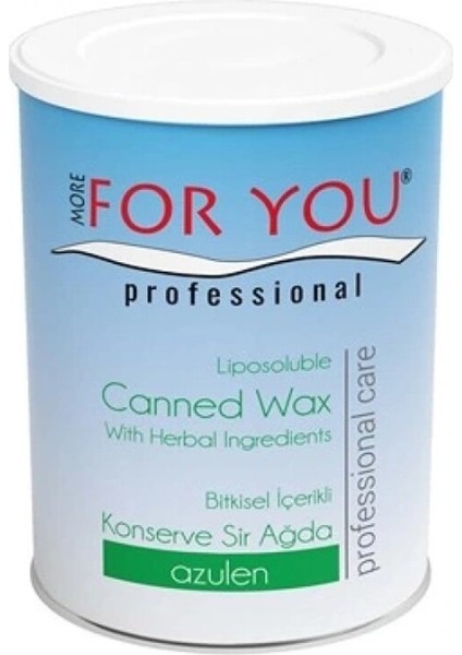 Azulensir Sir Ağda Konservesi 800ML, Doğal ve Etkili Bakım Için Ideal Seçim