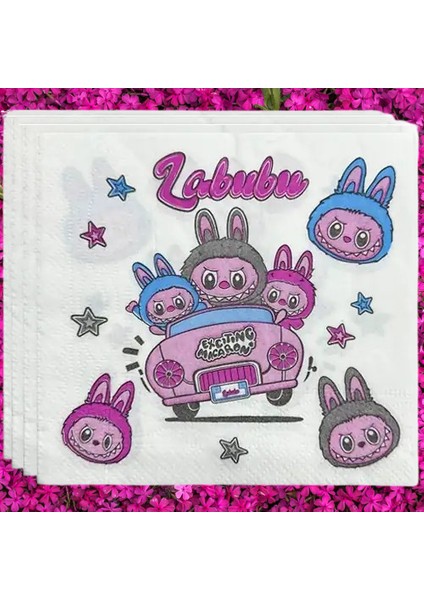 Peçete Labubu 20 Li Peçete fırsatları