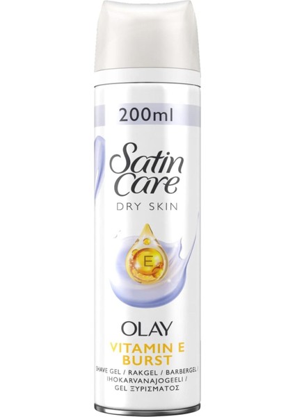 Kuru Ciltler Için E Vitamini Içeren 200 ml Tıraş Jeli