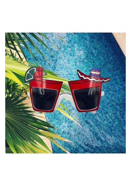 Parti Gözlük Meksika Şapkalı Kırmızı tekila-limon fırsatları