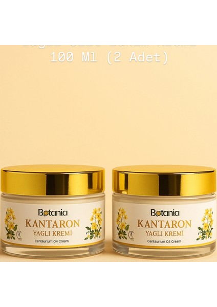 - Sarı Kantaron Cilt Bakım Kremi 100 ml (2 Adet)