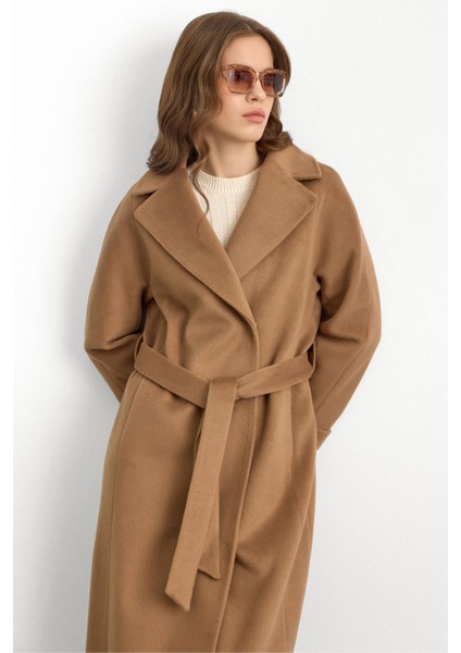 Punto Dikiş Detaylı Oversize Premium Kaban K. Kamel 3108