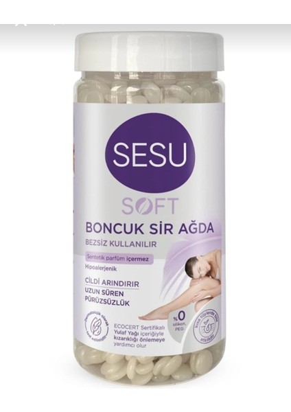 Yumuşak Boncuk Şeridi, Saf ve Doğal, 250 Gram Ürün