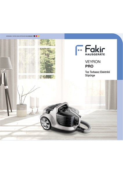 Veyron Pro Mat Rose 850 W Toz Torbasız Süpürge fırsatları