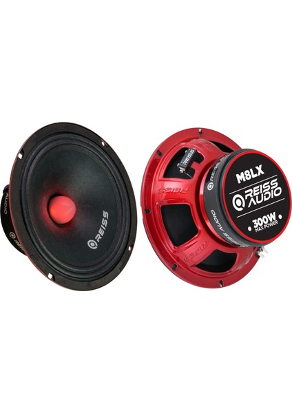 RS-M8LX 20 cm Işıklı Midrange Hoparlör (300 Watt) fiyatları