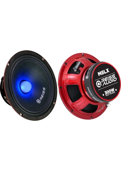 RS-M8LX 20 cm Işıklı Midrange Hoparlör (300 Watt) fırsatları