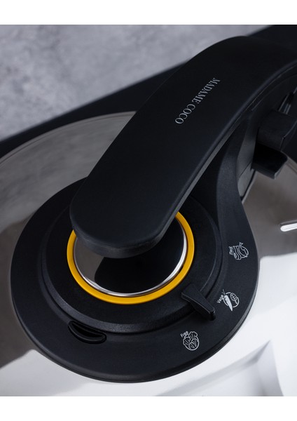 Cap Martin Düdüklü Tencere - Çelik - 6 Lt