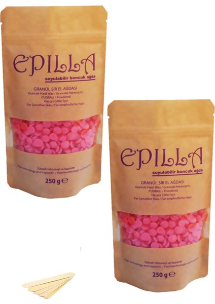 Pudralı Boncuk Ağda 250G x 2, Toplam 500G, Kolay ve Hijyenik Kullanıma Uygun fiyatları