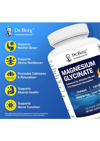 Maximum Strength 4-In-1 Chelated Magnesium Glycinate With Clean 150 Capsul.abd MENŞEI.4053 indirimleri