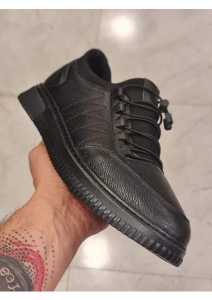 Hakiki Deri Sneaker Dikiş Desen Anılbey Garantili
