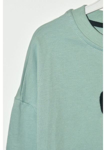 Erkek Çocuk %100 Pamuk Great Baskılı Sweatshirt 2144-1 fırsatları