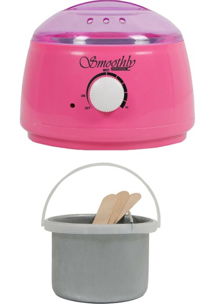 Pratik Pudralı Boncuk Ağda Seti 4 Kutu Isıtıcı ve Spatula ile Güzel Cilt modelleri