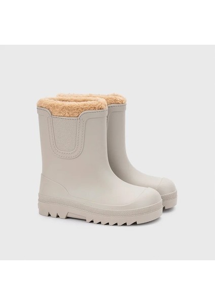 W10340 Verona Borreguıto Çocuk Yağmur Çizmesi Kürklü