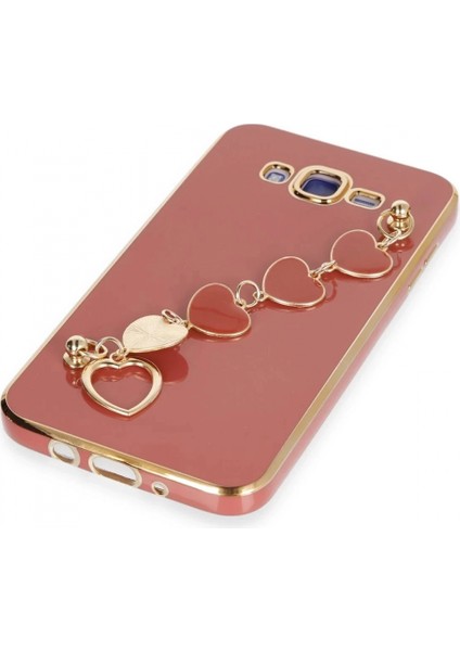 Samsung Galaxy J7 Kılıf Esila Silikon - Kırmızı fırsatları