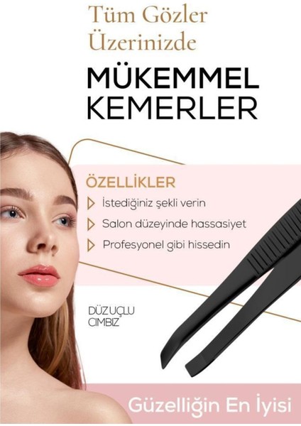 Eğri Cımbız Siyah, Hassas ve Şık Tasarımıyla Kullanım Kolaylığı Sağlar fiyatları