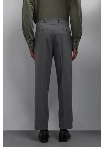 Gri Tapered Fit Erkek Pantolon fırsatları