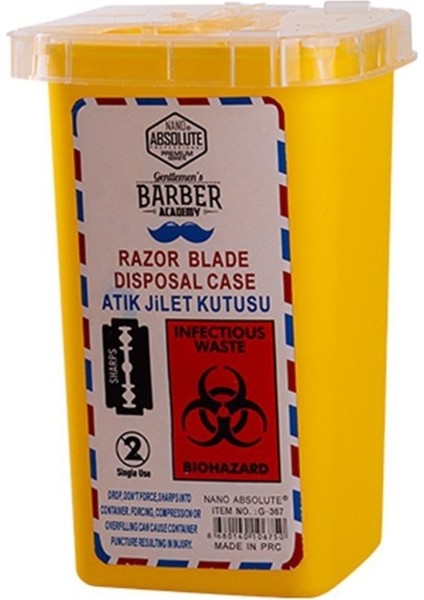 Pratik ve Hijyenik Jilet Saklama Kutusu, Temiz ve Düzenli Kullanım Için Ideal.