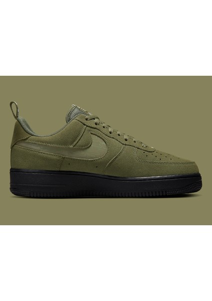 Zeytin Yeşili ve Siyah Tonlu Bu Nike Air Force 1 Low modelleri