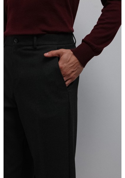 Antrasit Tapered Fit Erkek Pantolon fırsatları