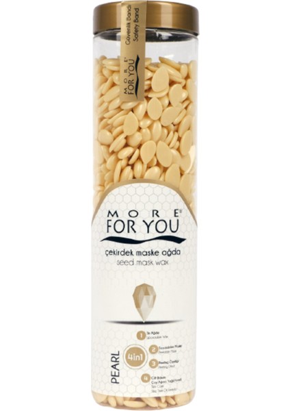 Doğal Çekirdek Maske Ağda 4'ü 1 Arada 400 Gr.